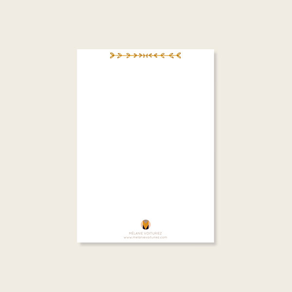 Carte de voeux avec enveloppe (Renard) - 82019